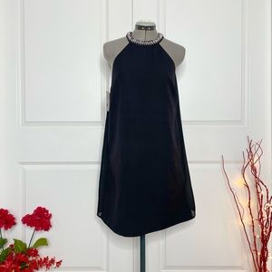 Beaded Cocktail Shift Dress